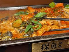 -探鱼·鲜青椒爽麻烤鱼(银泰城店)