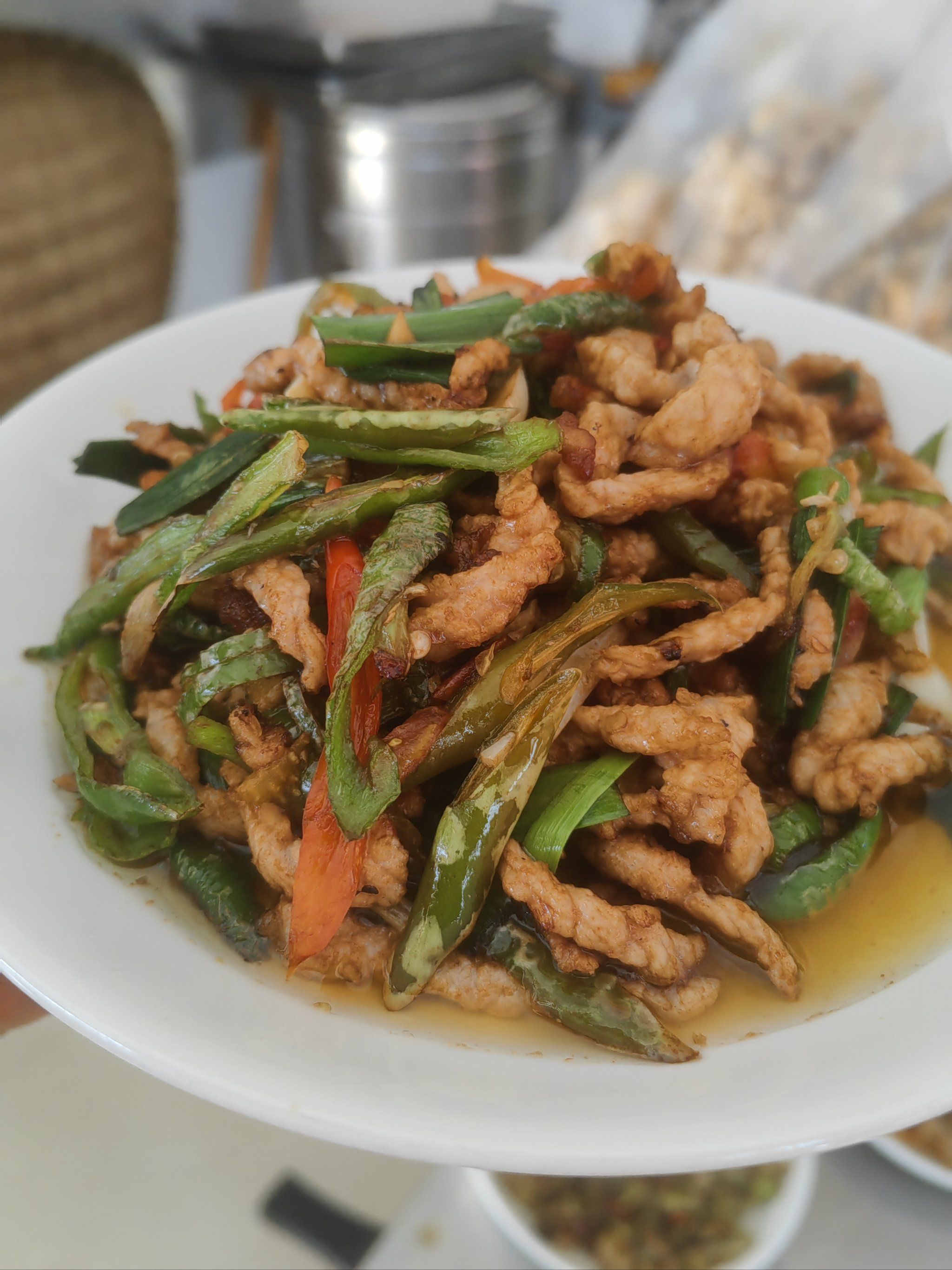 家常炒肉丝来一份
