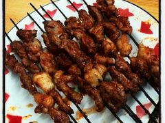 羊肉串-老钟家烤羊排·敦伊阁清真餐厅胡羊焖饼