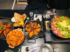 鱼饼炒年糕-博欧姆新派韩国料理·炸鸡(艾尚店)