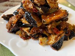 焦糖茄子牛肉粒-桃子餐厅·天津菜(红星路直营店)