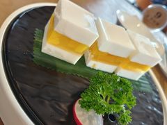 芒果夹心椰汁糕-云山堂广式早茶