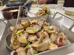 辣炒红岛花蛤-开海·红岛海鲜虾水饺(石老人店)