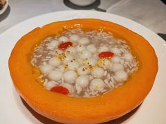 南瓜酒酿小圆子-玫瑰厅上海菜(兴国路店)