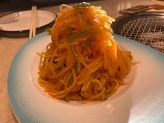 炝土豆丝-金太阳海鲜烧烤·本地人餐厅(星海公园店)