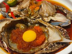 -草家酱蟹炭火烤肉店(珲春南路一店)
