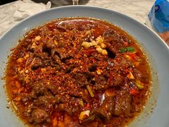 水煮牛肉-懒人盐府人家(航天桥店)