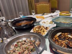 -海派美食·家宴海鲜青岛菜·石锅鲽鱼头(东方城店)