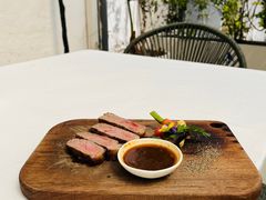 澳洲谷饲130天西冷牛排-春树下·树屋花房西餐厅(罍街AS1980店)