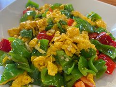 辣椒炒土鸡蛋-环秀楼(黄山呈坎店)