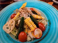 蟹肉蔬菜沙拉-蟹田居·活蟹料理(东城店)