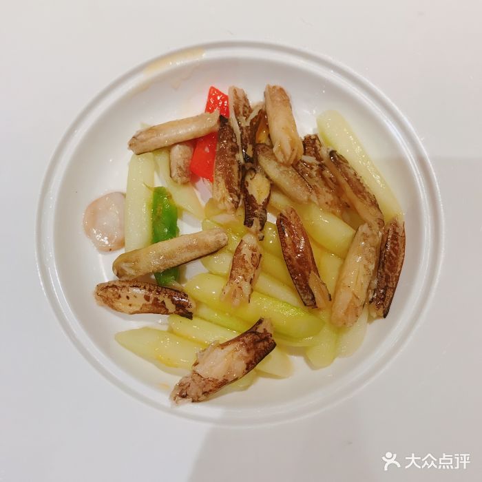 成隆行蟹王府(淮海店)蟹腿肉炒蘆筍圖片 - 第3張