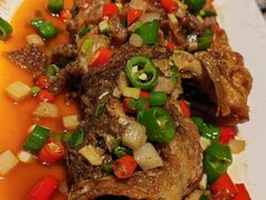 古法干烧鲈鱼-金谷仓家庭料理(马泉营店)