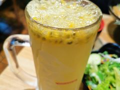 自家制百香果蜂蜜气泡水-胜代日本料理(云程巷小区店)