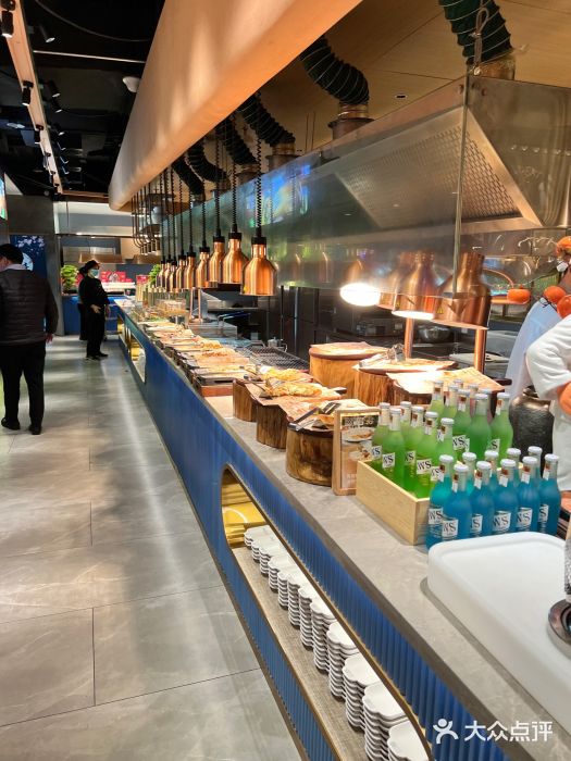 千滋百味自助海鲜烤肉(布吉景华店)自助取餐区图片