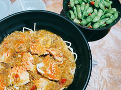 蟹脚热干面-沈记烧烤海鲜(江汉二路店)