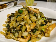 腌菜炒香干-钓台野鱼馆(钱江国际时代广场店)