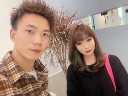 -I+造型烫发染发