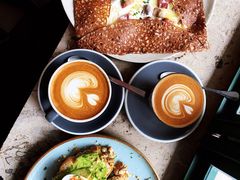 鸡蛋蘑菇熏肉荞麦可丽饼-RAC BAR(安福路店)