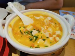 蟹黄豆腐羹-大丰收脆鱼(万达江北店)