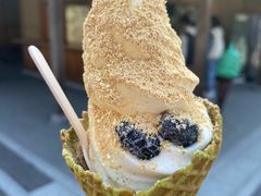 豆乳金粉版-豆政(金閣寺境内売店)