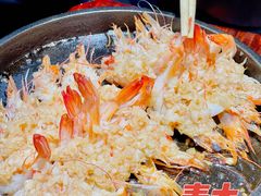 铁板基围虾-青木岚小海鲜•小龙虾(友谊店)
