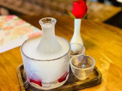 玫瑰与山泉米酒的浪漫-素描餐厅(灵隐天竺店)
