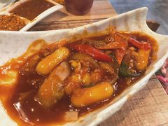 芝士夹心年糕-韩俊焰烤肉自助餐(增城万达广场店)