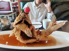 糖醋鲤鱼-老牌坊鲁菜名店(宽厚里店)