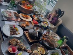 可圈可点的榴莲奶昔-花潮料理艺食馆(成都万象城店)