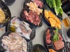 -啊美丽炭火烤肉(滑翔一店)