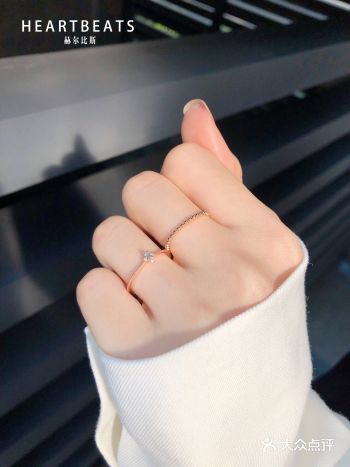 幸运星眸1k+神仙颜值钻戒|叠戴更好 看