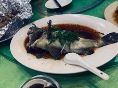 清蒸斑鱼-盛港湾海鲜食府(黄沙店)