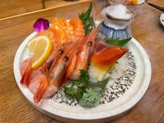 冈山仙境三拼刺身-桃太郎创作料理(大坪店)