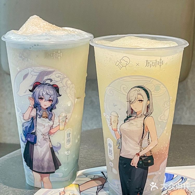 喜茶✖️原神2.0惊艳到了！！史莱姆拿捏住...