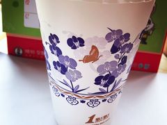 黑糖红茶玛奇朵-1点点(芦潮港店)