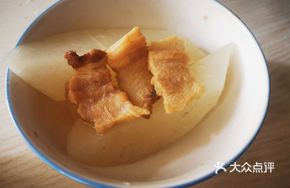 Braised Pork Belly with White Radish