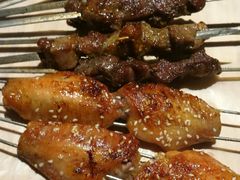 烤牛肉串-西街夜油条·麻团包乌饭