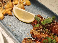 琥珀酱烤鸡翅拼和风海苔薯条-BE BRIGHT KITCHEN(正佳广场店)
