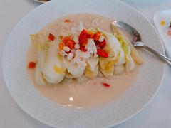 鸡头米时菌浸时蔬-世博源公馆·本帮融合菜·主题包厢·江景餐厅