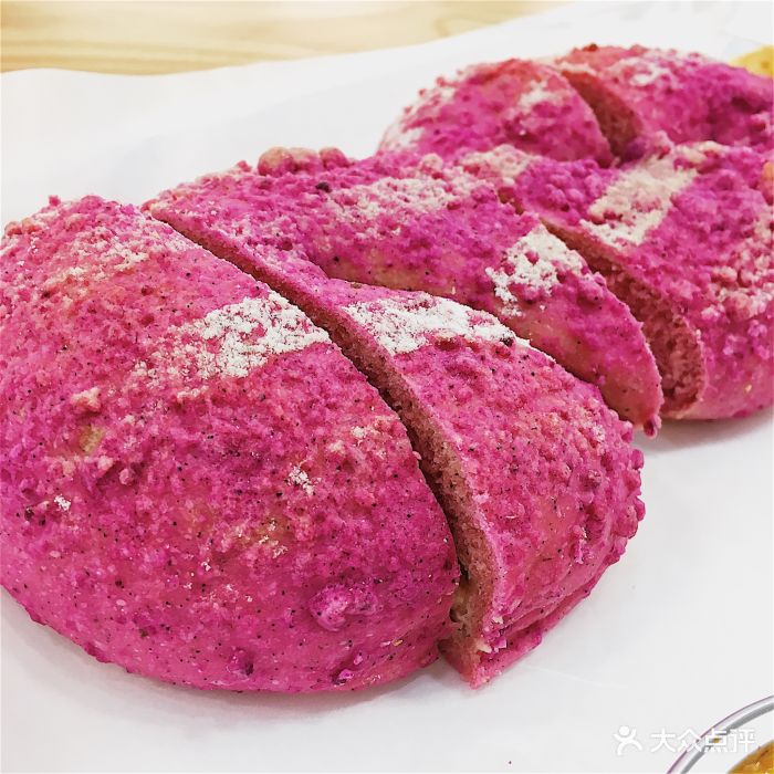 碧茶热麦芝芝火龙果图片