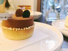 咖啡巧克力塔-Ten Olives甜点