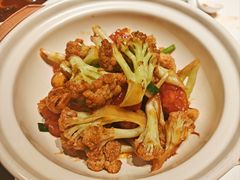 干锅有机菜花-老太原菜馆(万达店)