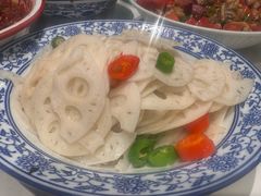 素炒藕片-欧记大排档·景德菜(上海首店)