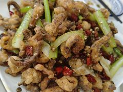 干煸鱿鱼丝-聚福缘菜馆(隆昌路店)