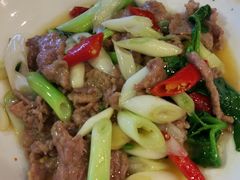 葱香牛柳-曾牛肉