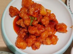 糖醋无刺鱼丁-宽鲜·海鲜锅贴·青岛菜(华润万象城店)