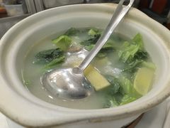 咸骨煲芥菜-渔意楼·驰名沙田乳鸽(五羊旗舰店)