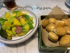 云腿油焖姜柄瓜-中8楼风尚云南菜(颐堤港店)