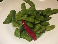 盐水毛豆-胖哥俩肉蟹煲(萧山加州阳光店)